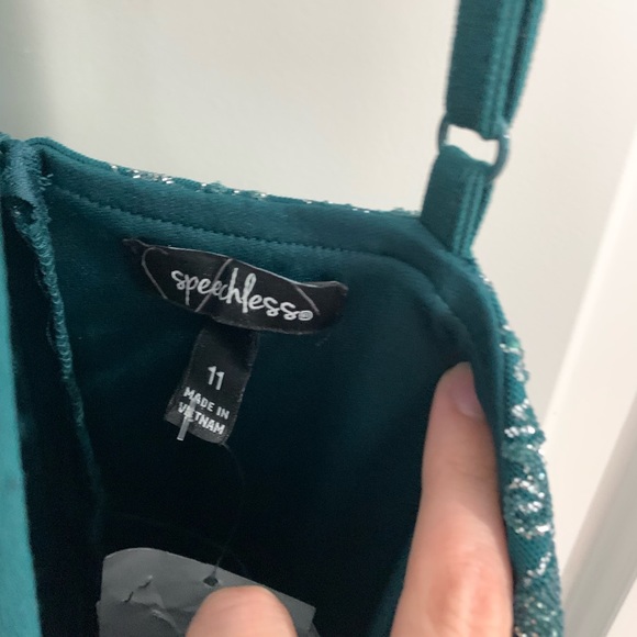 Embellished Green Dress - Picture 5 of 8